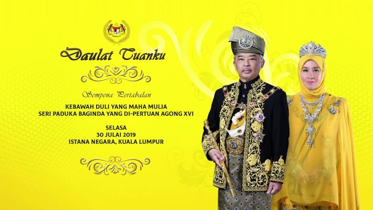 DAULAT TUANKU: PERTABALAN YANG DI-PERTUAN AGONG ke-16