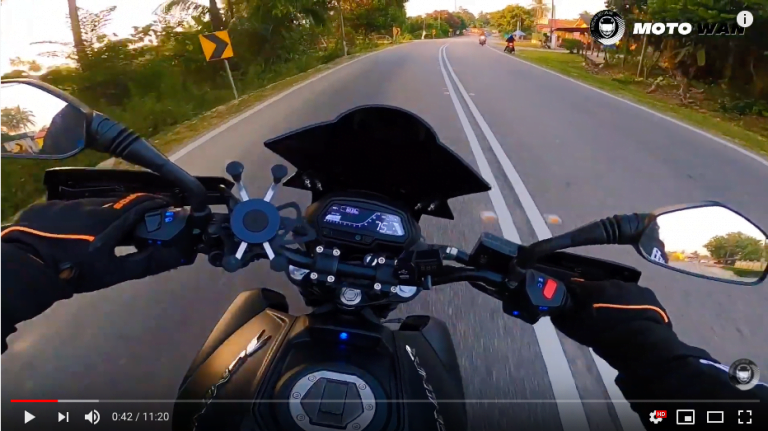 Besi Balancer Untuk Pecahkan Cermin Keta? Isi Petrol dengan Setel Jah Boh | Motovlog Dominar D400