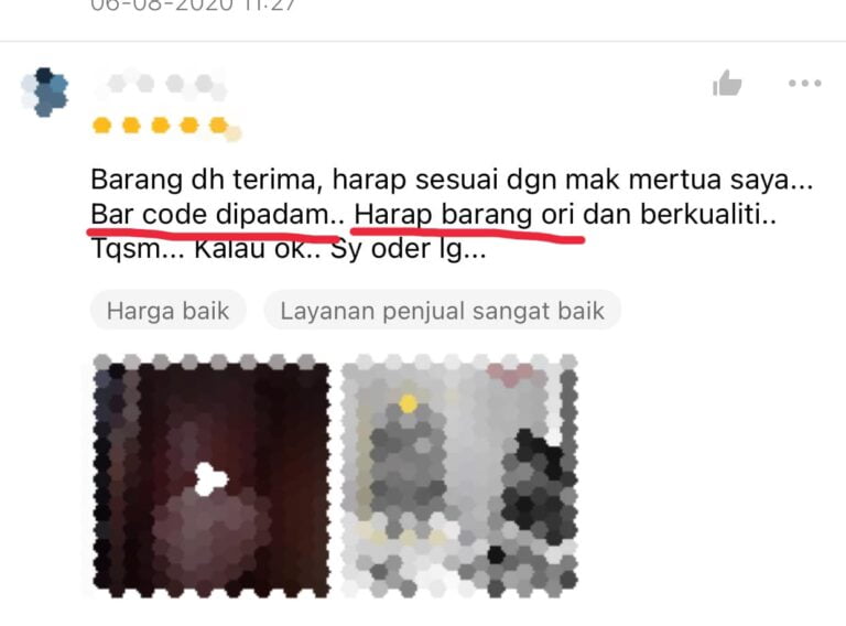 Alah membeli, Menang memakai