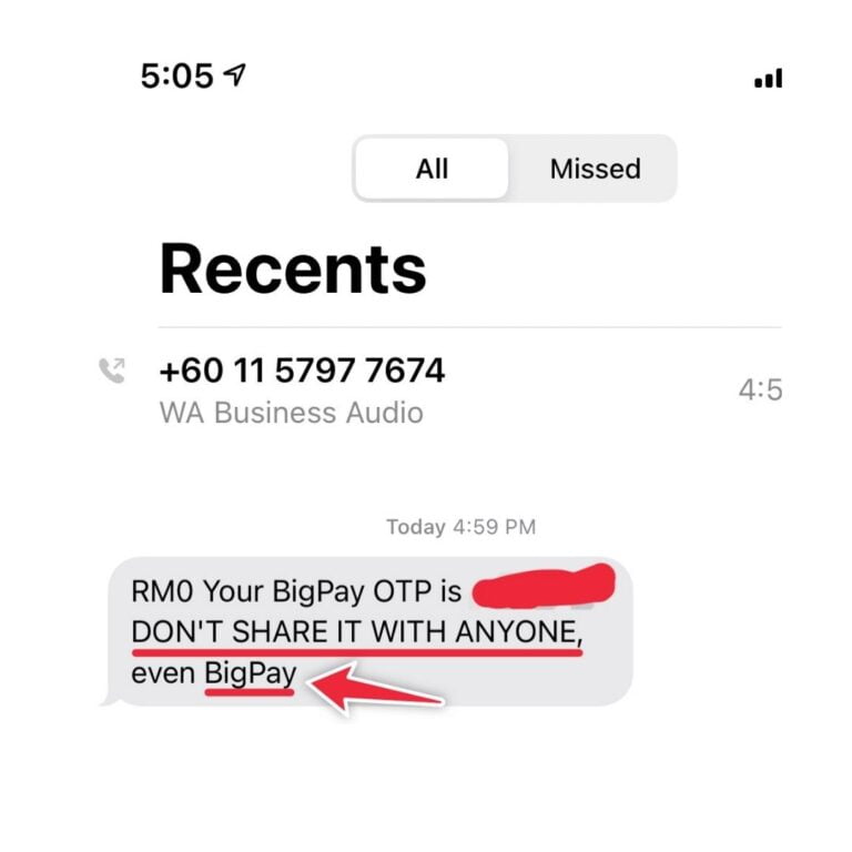 Scammer BigPay